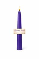 Purple Taper Candle ? Lavender Breeze