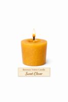 Beeswax Votive Candle - Sweet Clover