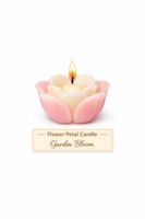Flower Petal Candle - Garden Bloom